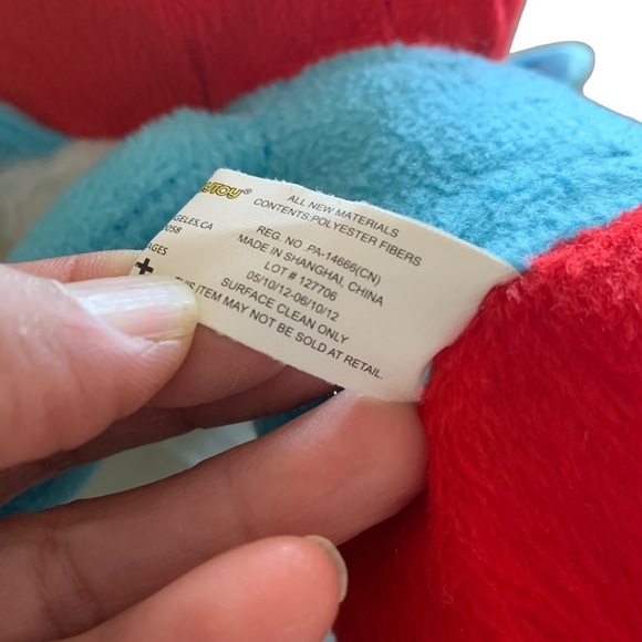 PEYO 2012 Papa Smurf Plush Stuffed Animal - 18” long - Picture 3 of 5